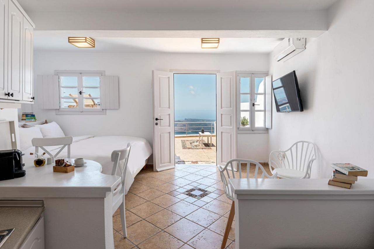 Calderas Hug & Panoramic Sea View - 3 Lux Suites Imerovigli  Zewnętrze zdjęcie