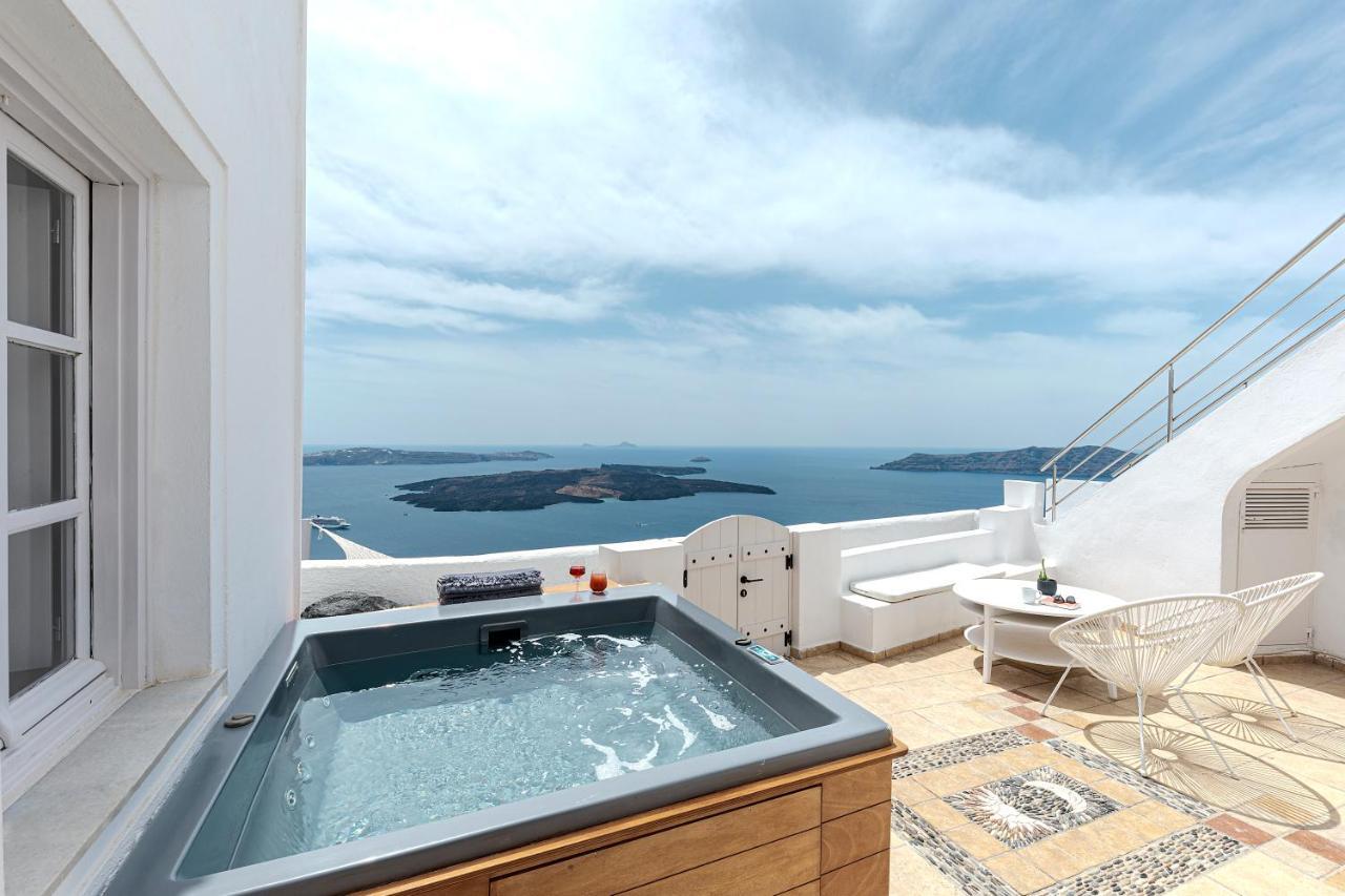 Calderas Hug & Panoramic Sea View - 3 Lux Suites Imerovigli  Zewnętrze zdjęcie